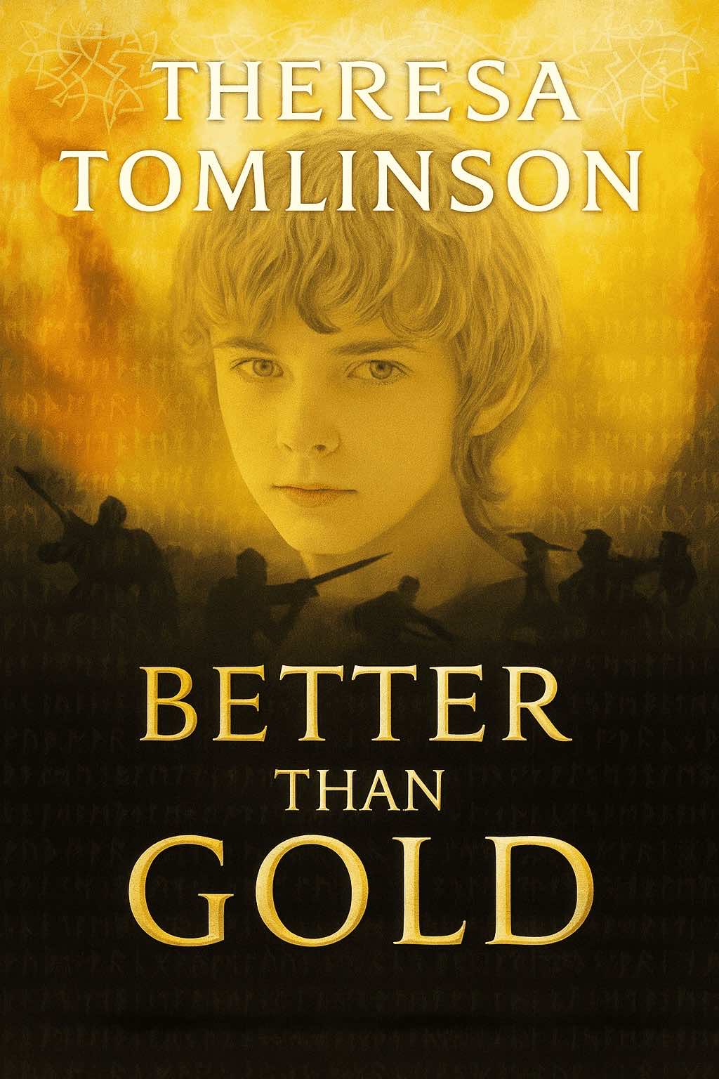 Cover of Better Than Gold by Theresa Tomlinson – Anglo-Saxon adventure about Egfrid of Northumbria